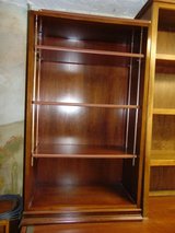 2 Vintage Cherry Bookcases in Oswego, Illinois