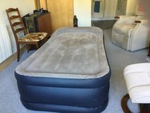 Inflatable bed in Lakenheath, UK