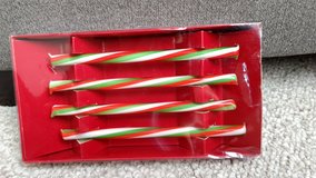 Glass holiday drink stirrers-NEW in Orland Park, Illinois
