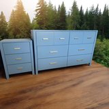 Large Dresser & Nightstand 2pc Bedroom Set Real Wood New Free Delivery in Kingwood, Texas