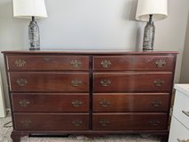 Antique solid mahogany dresser in Plainfield, Illinois