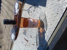 Wine glass and bottle caddy in Fort Leonard Wood, Missouri