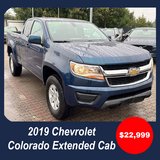 2019 Chevrolet Colorado Extended Cab Work Truck – US SPEC in Clarksville, Tennessee