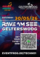 Event Rave Party on Gelterswoog Beach international DJs house music in Ramstein, Germany