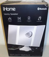 New! iHome Vanity Speaker Reflect Trifold 10X Mirror w/ Bluetooth Siri & Google Assistant in Chicago, Illinois