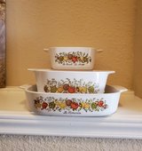 Corning Ware Spice of Life Baking Dishes in Conroe, Texas