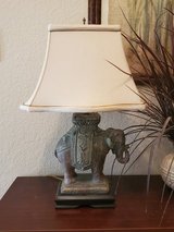 Vintage 22" Elephant Table Lamp in Conroe, Texas