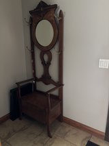 Antique Hall Tree in Batavia, Illinois