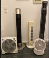 Various 220V Fans and 220V Portable Oven in Ramstein, Germany