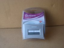 NEW RADIOSHACK 2-WAY STEREO A/V SELECTOR SWITCH in Aurora, Illinois
