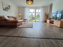 TLA/TDY modern 2BR 1.5BA house w/ AC, patio, yard & BBQ grill [ref: IR29] in Ramstein, Germany
