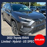 2022 RAV4 Hybrid Limited US SPEC in Clarksville, Tennessee