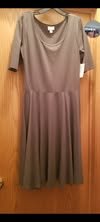 Lularoe Nicole Dress new with tags size Large in Bolingbrook, Illinois