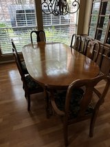 Formal Dining Room Table and China Cabinet in Kingwood, Texas