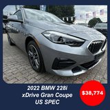 2023 BMW 228i xDrive Gran Coupe – US Spec | Turbo • Automatic • AWD Sedan in Baumholder, GE