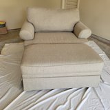 Kelly Clarkson chair and a half with ottomon. in Kingwood, Texas