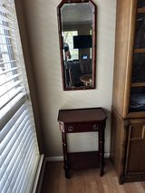 Hall Table and Mirror in Kingwood, Texas