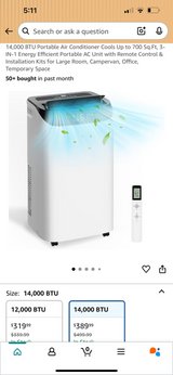 portable air conditioner in Travis AFB, California