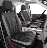 Front Seat Covers for Dodge Ram - Gray (Brand: Sobonito) in Camp Lejeune, North Carolina