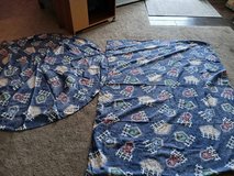 2 tablecloths one round one oblong cloth machine washable in Alamogordo, New Mexico