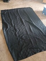 one black curtain in Alamogordo, New Mexico