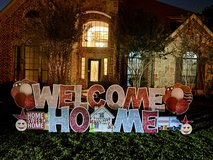 Yard sign rentals in Conroe, Texas