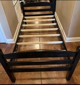 Twin size bed frame w/ mattress in Fort Polk, Louisiana