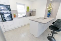 TLA freestand. 3BR 2.5BA house w/ heated floors, & yard, 6min to RAB [ref: MAP18A] in Ramstein, Germany