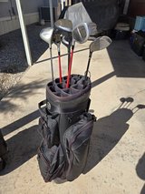 Nice bag with various clubs. in Alamogordo, New Mexico