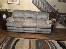 Reclining sofa and love seat in Warner Robins, Georgia