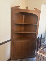 Vintage Mastercraft corner cabinet in Warner Robins, Georgia