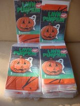 22 BIG PLASTIC PUMPKIN BAGS in Chicago, Illinois