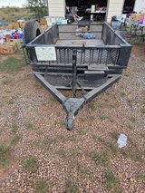 5x9 heavy duty all metal Trailer with newer tires in Alamogordo, New Mexico
