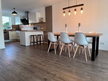 TLA/TDY modern 2BR 1.5BA house w/ AC, patio, yard & BBQ grill [ref: IR29] in Ramstein, Germany
