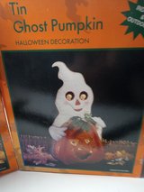 Halloween ?? pumpkin and ghost in Alamogordo, New Mexico