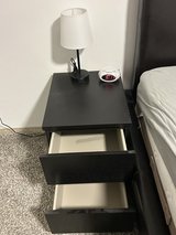 PAIR OF IKEA GRAY NIGHTSTANDS in Stuttgart, GE