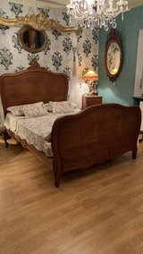 Bedroom Set from France Lousi XV circa 1900 oak wood in Baumholder, GE