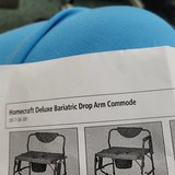 Bariatric bedside commode in Warner Robins, Georgia