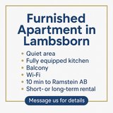 NEW LISTING – Fully Furnished Apartment in Lambsborn in Ramstein, Germany