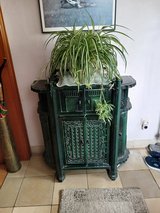 Beautiful antique cast-iron stove in original condition in Ramstein, Germany