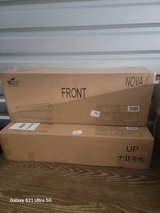 (2) Halifax White Wood Floating Wall Shelves in Camp Lejeune, North Carolina