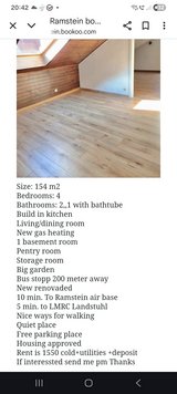 House for rent in Landstuhl Melkerei in Ramstein, Germany