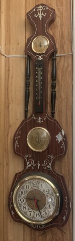 English clock in Alamogordo, New Mexico