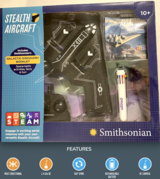 New! Smithsonian remote control Stealth Aircraft - RC toy plane - Ages: 10+ in Naperville, Illinois