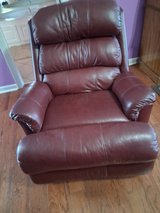 Leather recliner like new in Columbus, Georgia