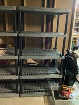 Heavy duty vented rubber shelves in Chicago, Illinois