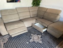 Sectional couch with electric recliner in Ramstein, Germany