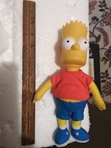 Bart Simpson plush in Plainfield, Illinois
