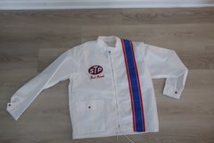 Vintage & RARE NOS large "STP Racing Director" Patch on Bud Marsh Nylon Racing Wind breaker Jack... in Bartlett, Illinois