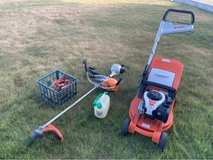 Stihl mower and weed eater in Okinawa, Japan